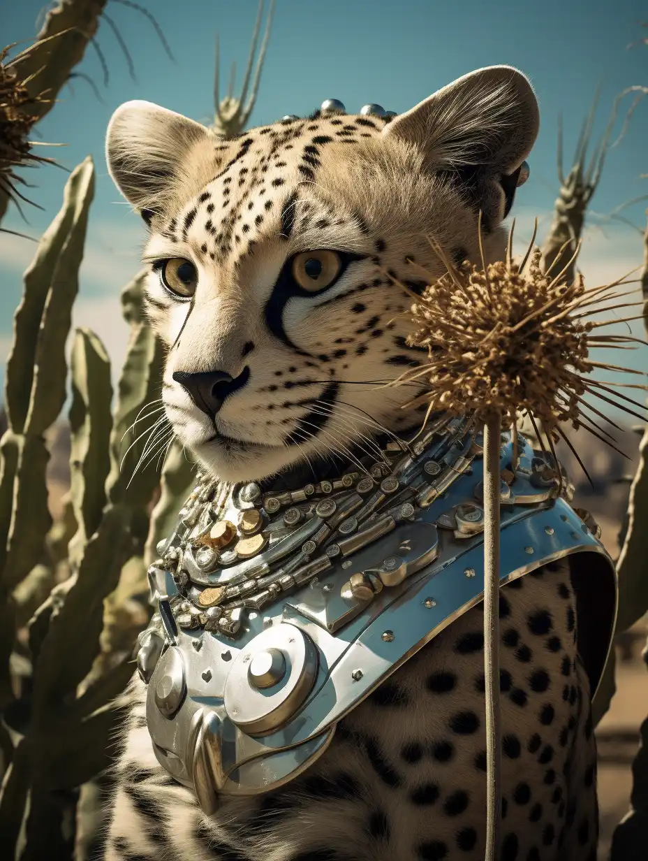 Junger Mann in der Zukunft